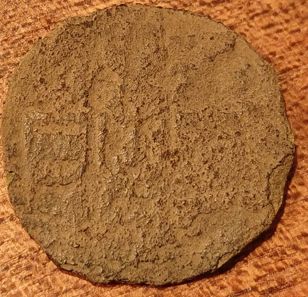 Liard van Johan Theodoor van Beieren, 1744-1746, zijde 2 van 2
