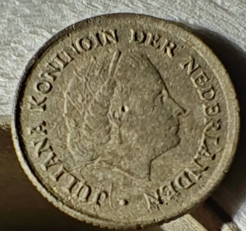 10 cent van Juliana, 1964, zijde 2 van 2