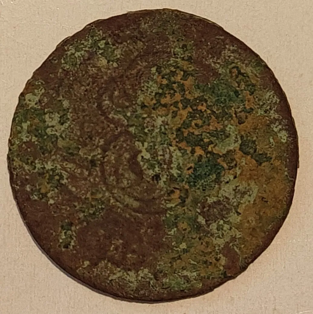 2 cent, 1833-1909, zijde 2 van 2