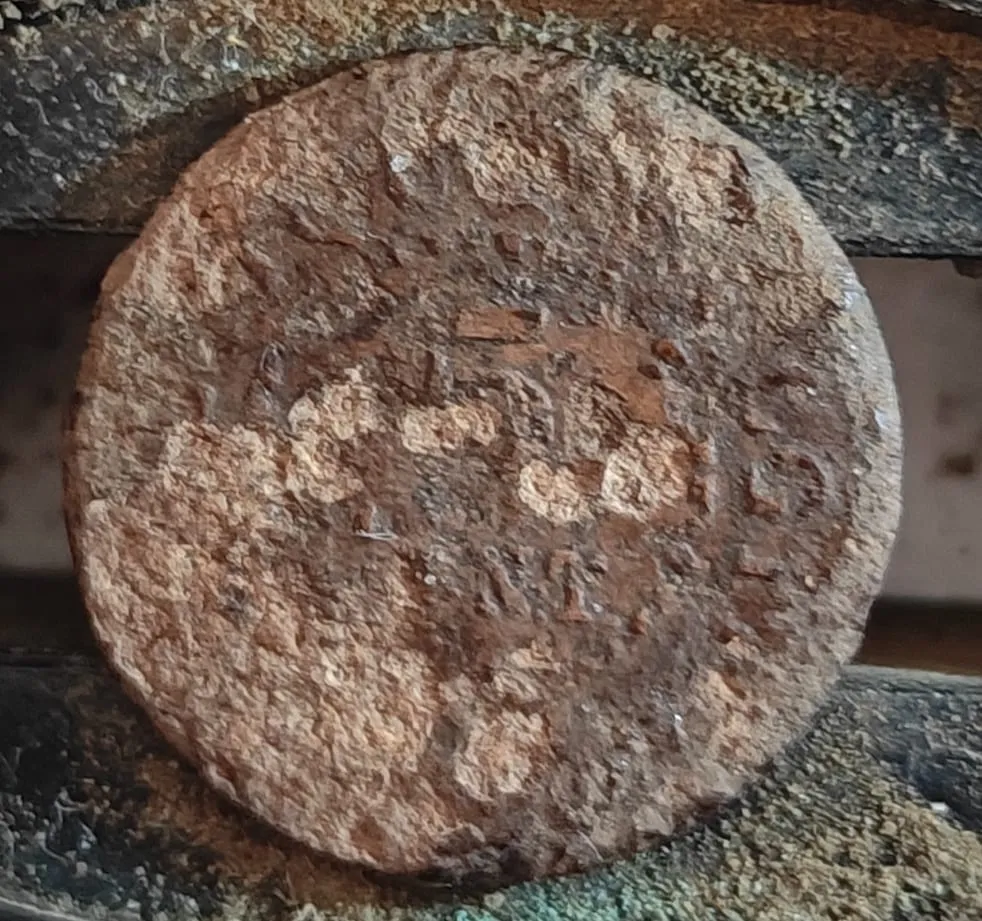 5 cent van Albert I, 1915-1916, zijde 2 van 2