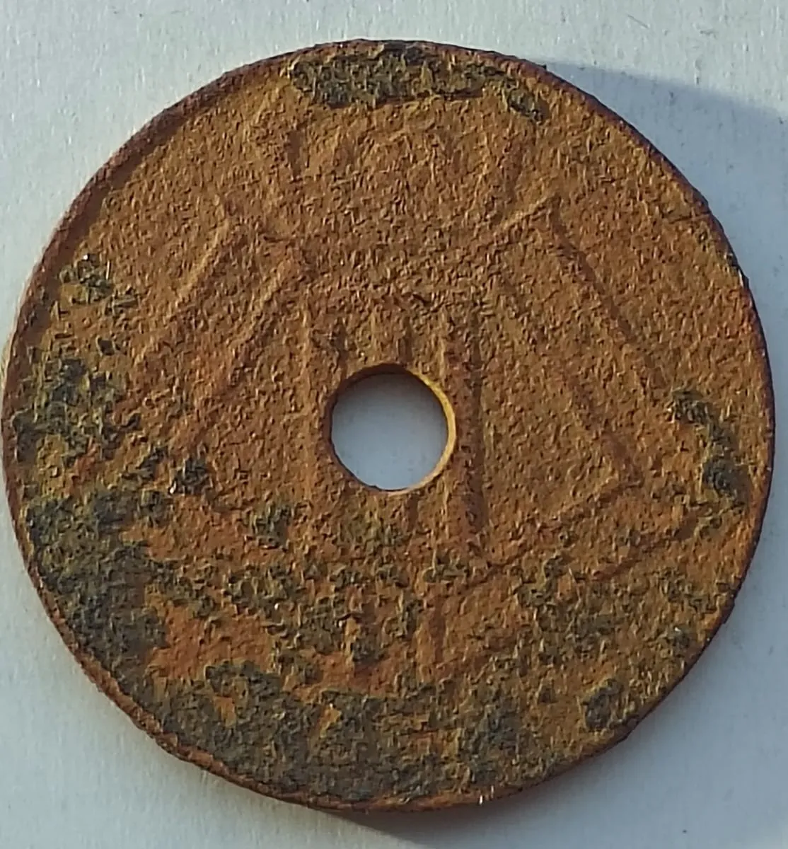 10 cent van Leopold III, 1939, zijde 2 van 2