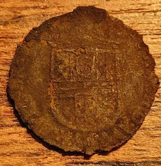 Liard van Karel II, 1690-1696, zijde 2 van 2