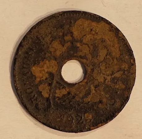 10 cent van Albert I, 1929, zijde 2 van 2