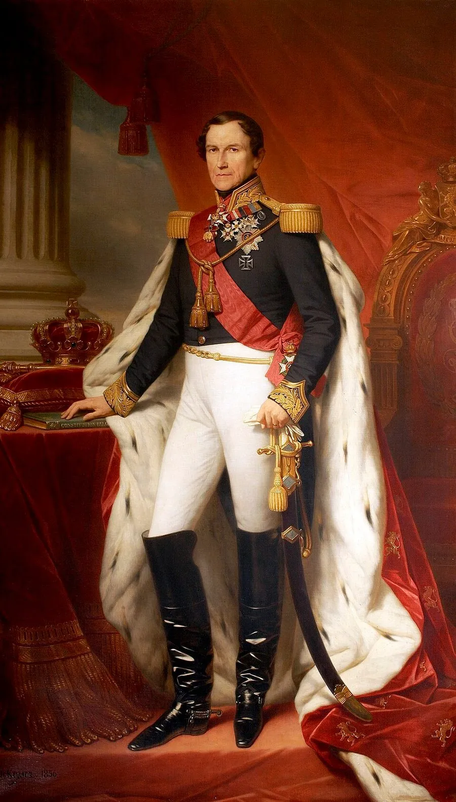 Portret van Leopold I