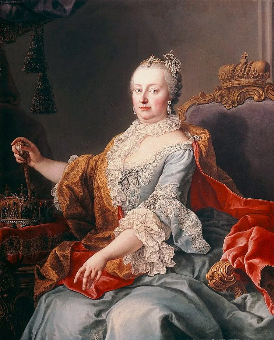 Portret van Maria Theresia