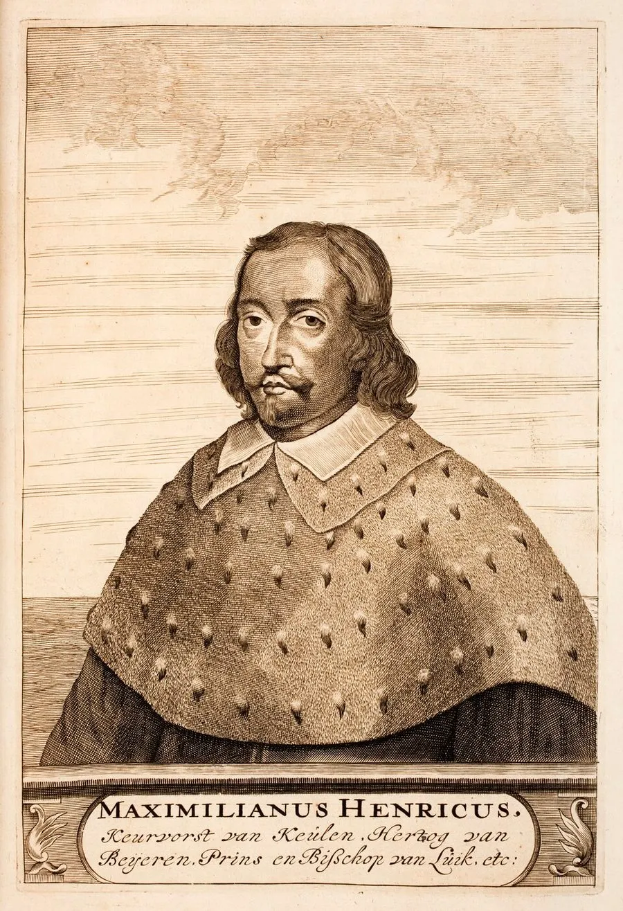Portret van Maximiliaan Hendrik van Beieren