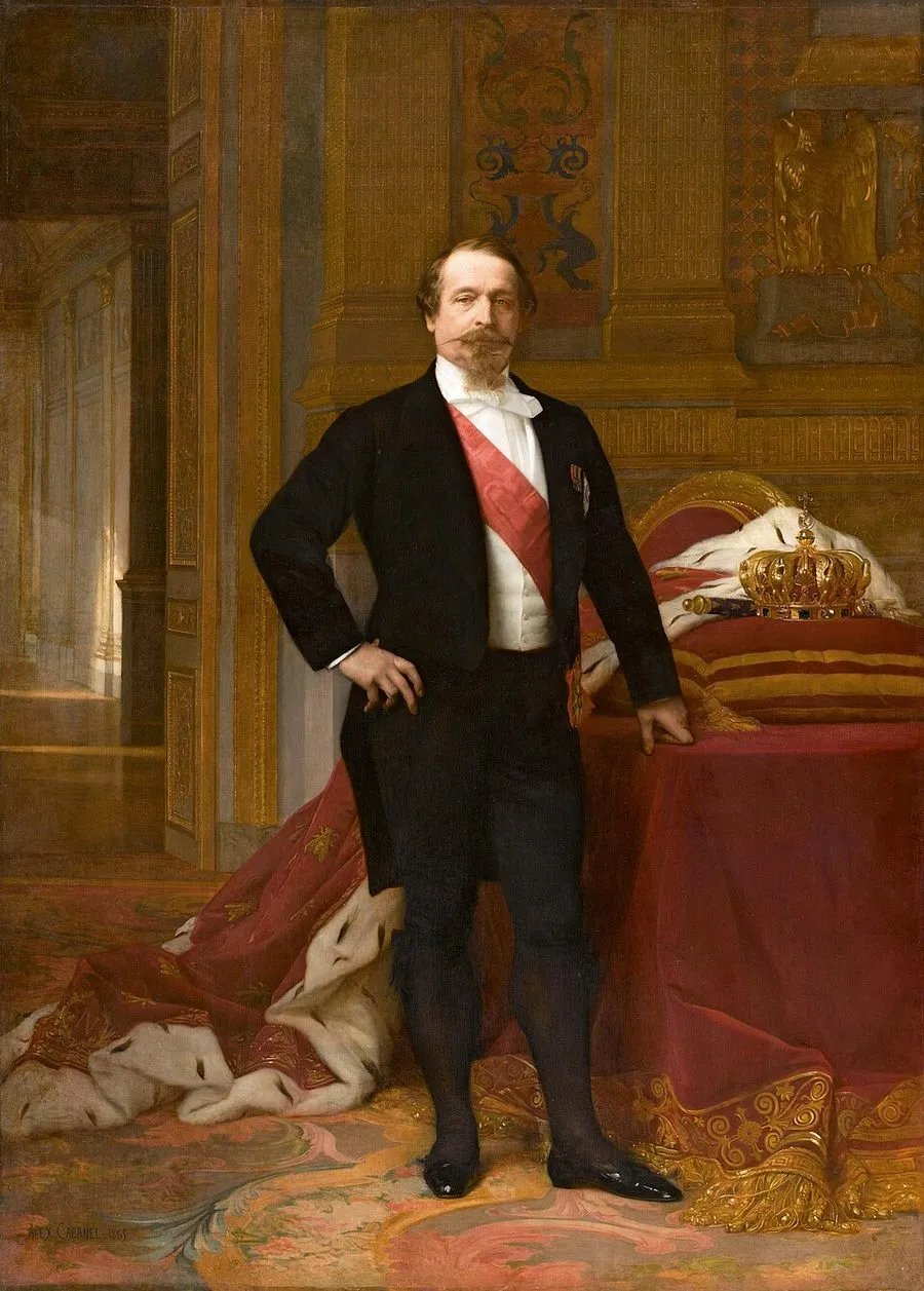 Portret van Napoleon III
