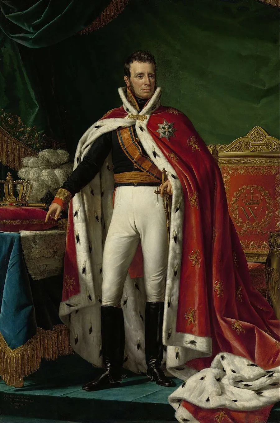 Portret van Willem I